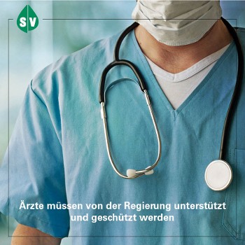 Mehr Informationen zum Thema: Lehner: Ärzte im Maßnahmenpaket der Bundesregierung berücksichtigen