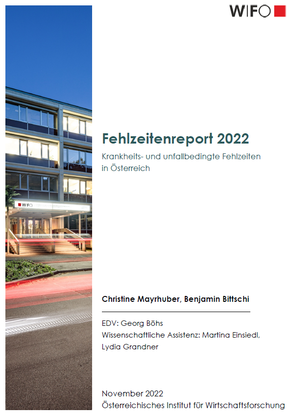 Mehr Informationen zum Thema: Fehlzeitenreport zeigt krankheits- und unfallbedingte Fehlzeiten  des Jahres 2021